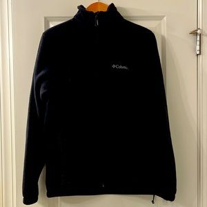 Men’s Columbia Fleece Full Zipper Mens Small